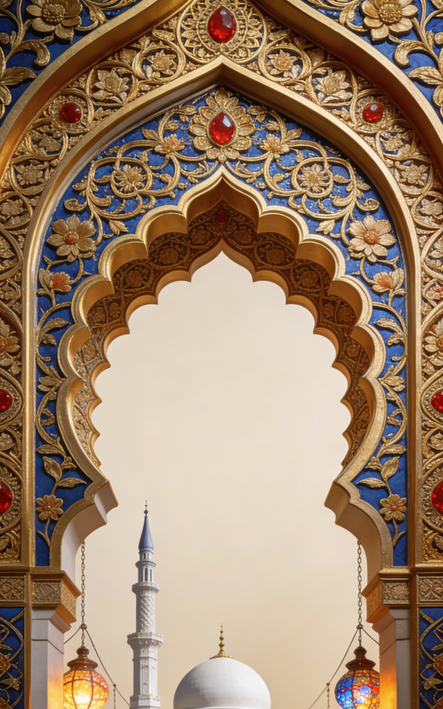 إطار إسلامي أنيق عصري
