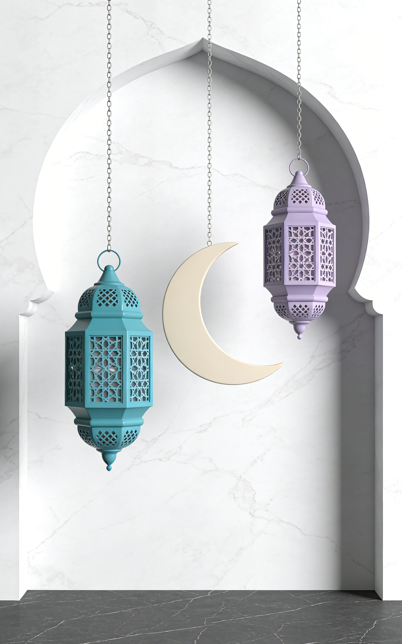 إطار إسلامي هندسي