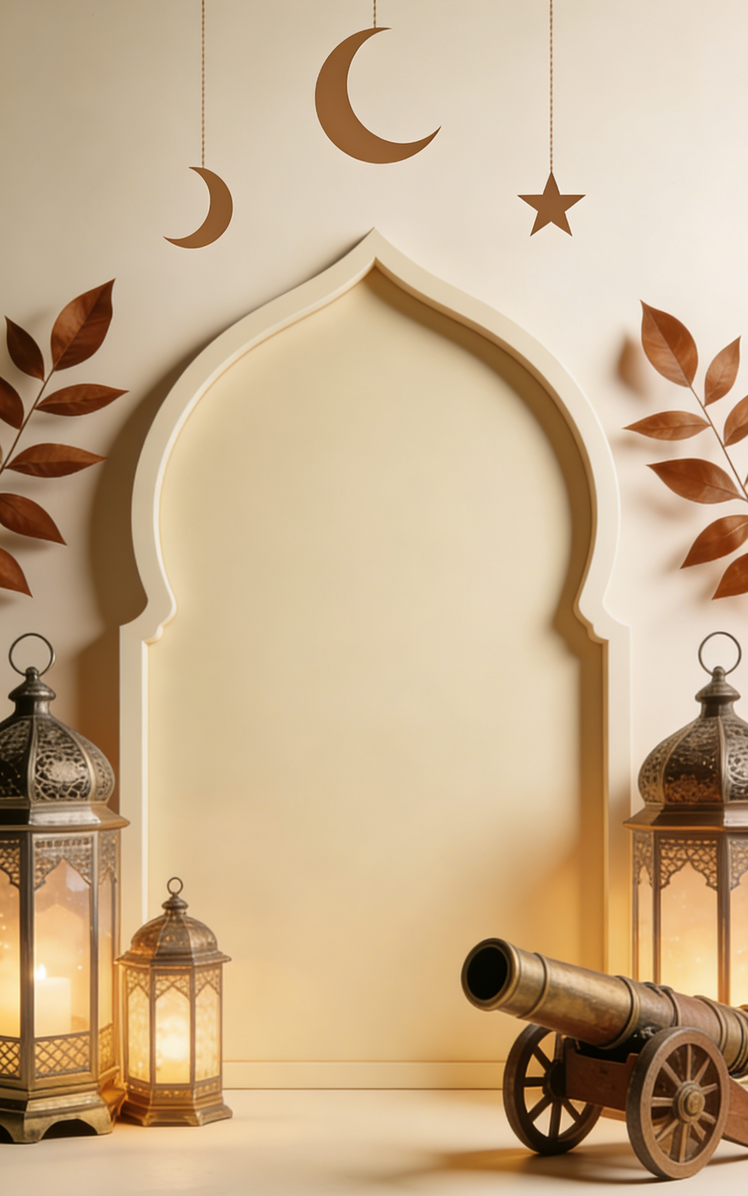 إطار إسلامي كلاسيكي أنيق