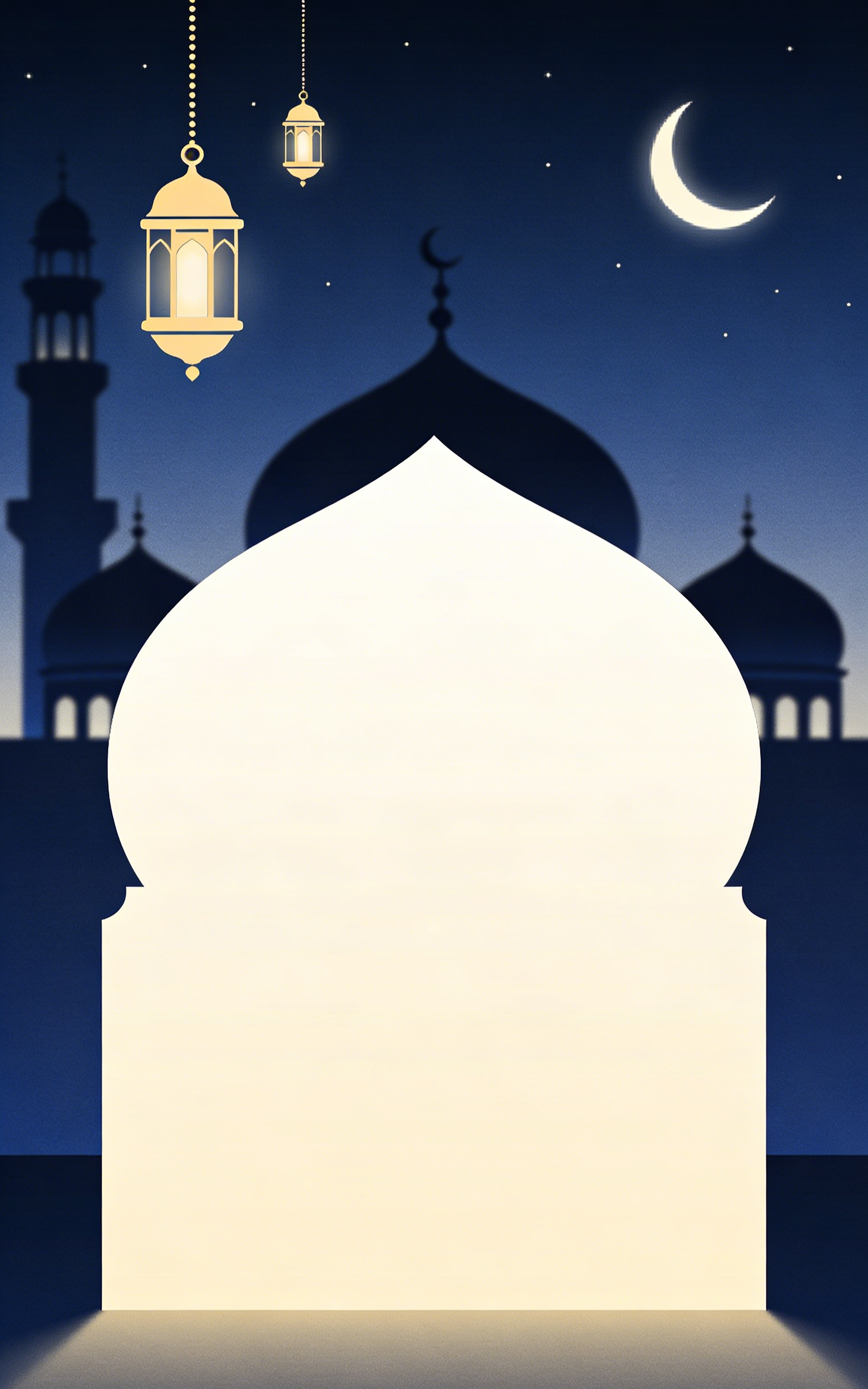 إطار إسلامي مزخرف كلاسيكي