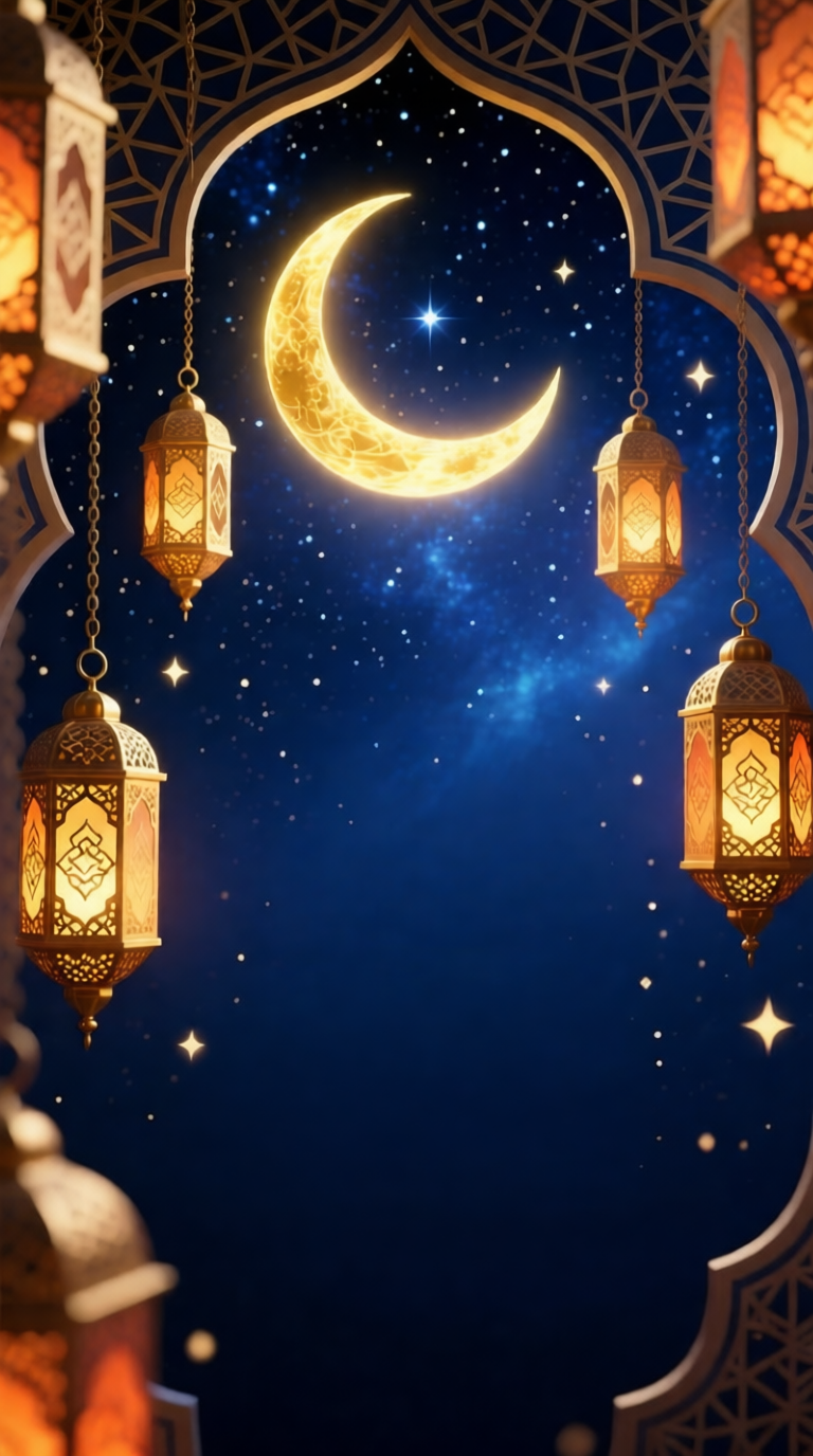 إطار إسلامي مزخرف أنيق