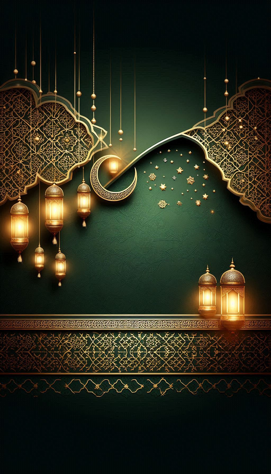 إطار إسلامي هندسي
