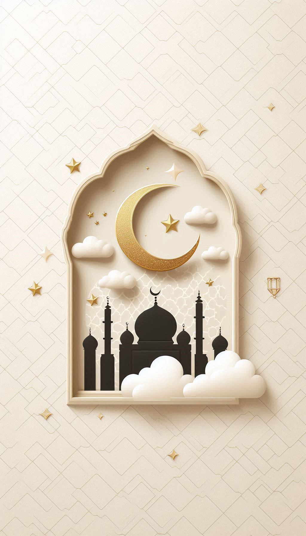 إطار إسلامي هندسي تقليدي