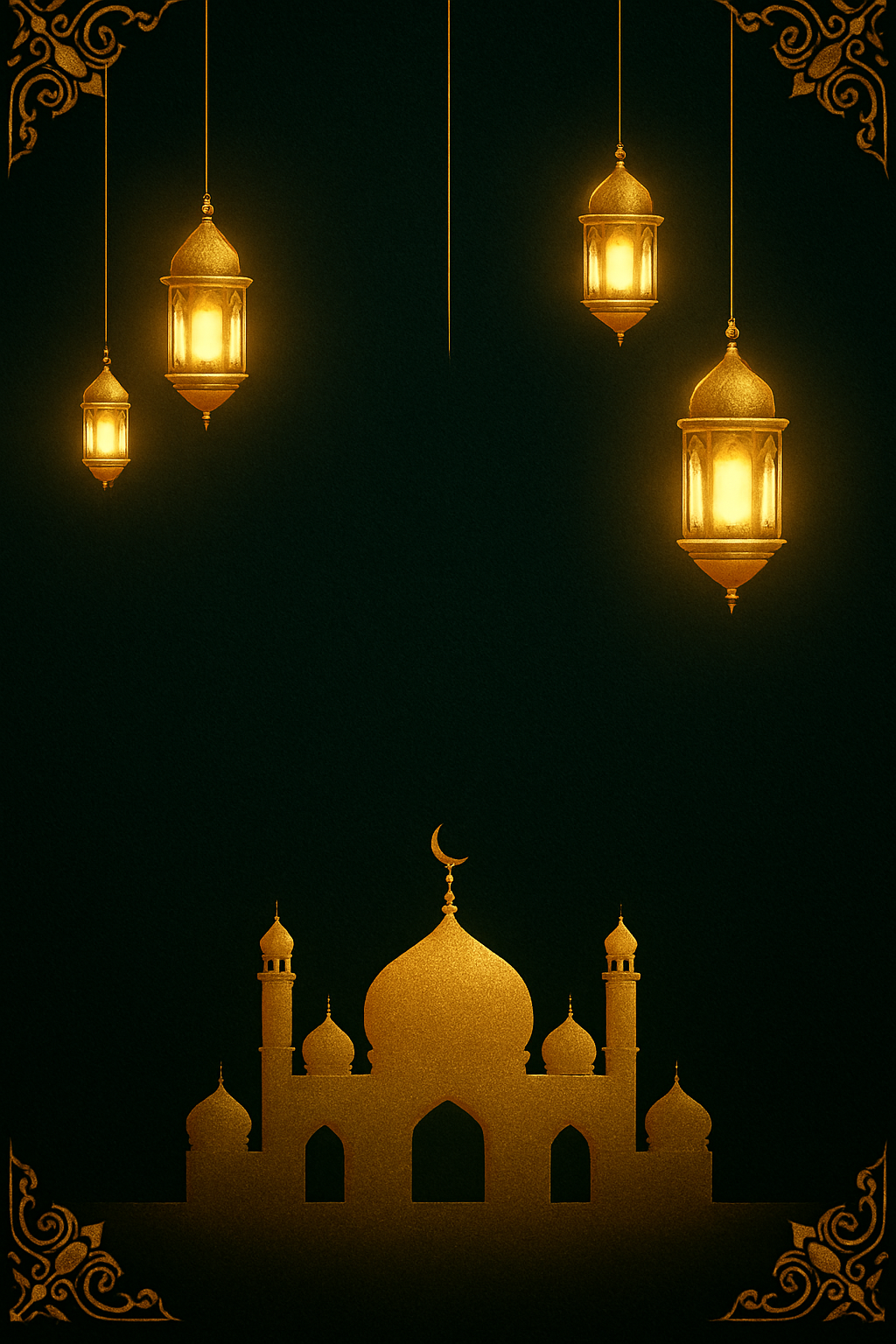 إطار إسلامي عصري أنيق