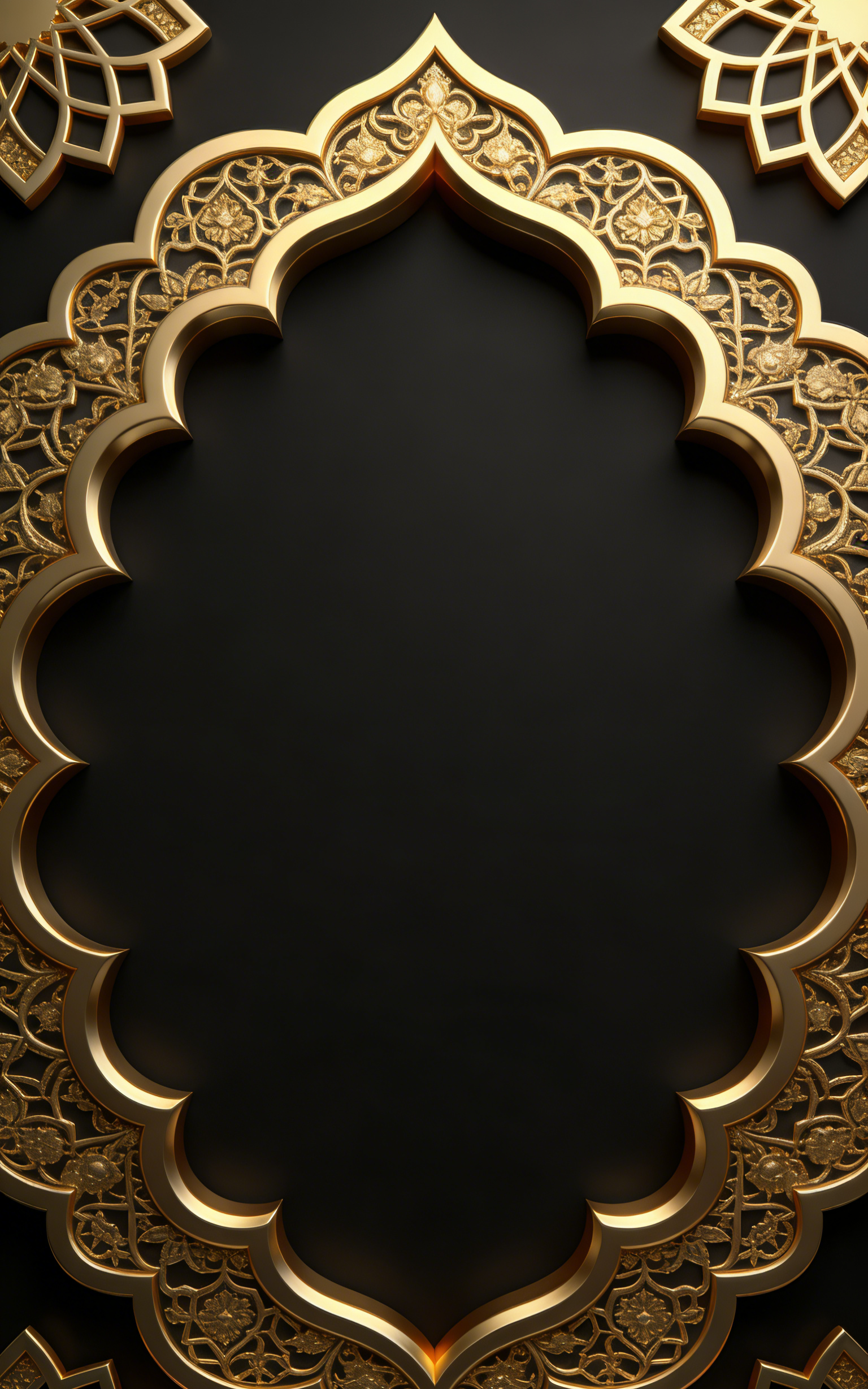 إطار إسلامي هندسي