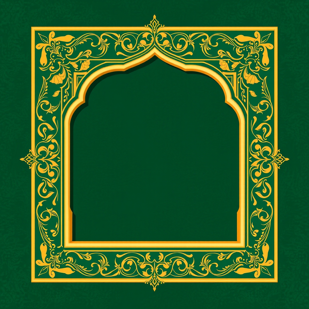 إطار اسلامي زخرفي للتحميل