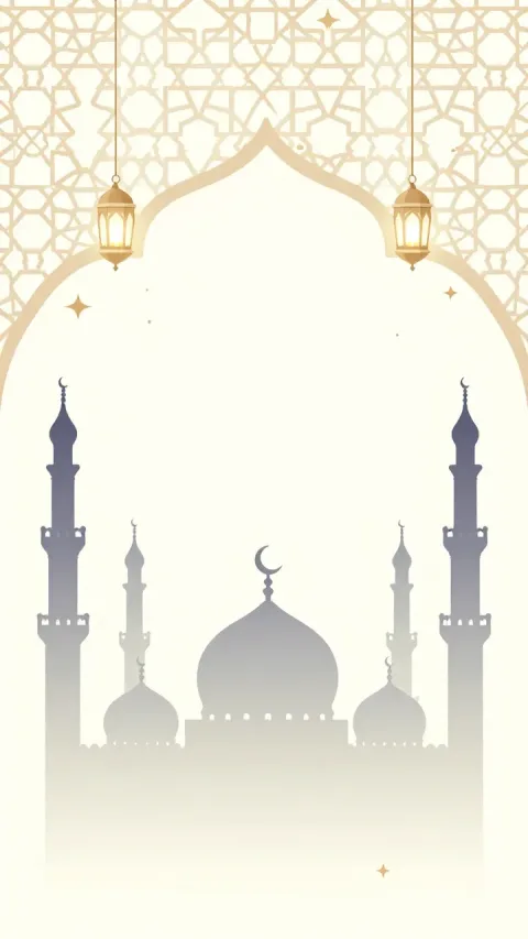 إطار إسلامي مزخرف أنيق