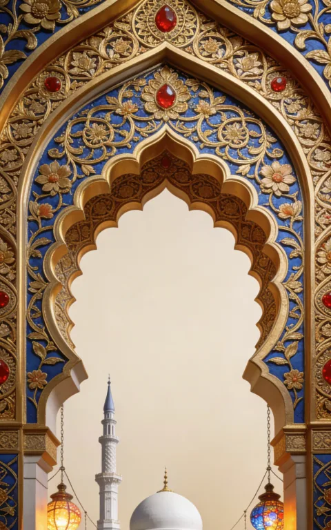 إطار إسلامي أنيق عصري