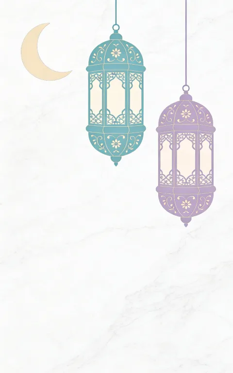 إطار إسلامي مزخرف