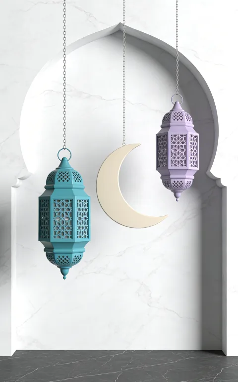 إطار إسلامي هندسي