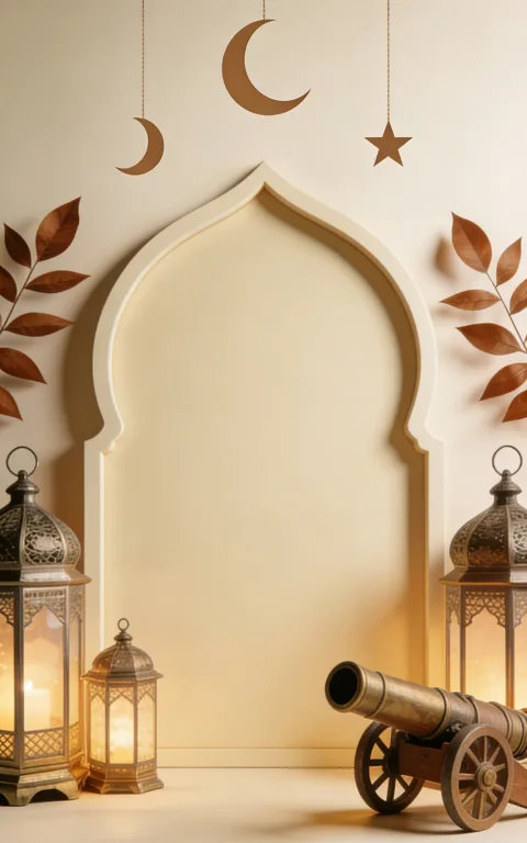 إطار إسلامي كلاسيكي أنيق