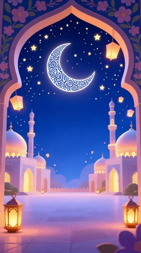 إطار إسلامي هندسي