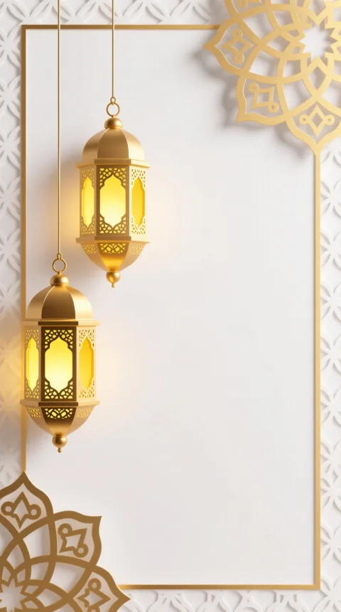 إطار إسلامي أنيق عصري