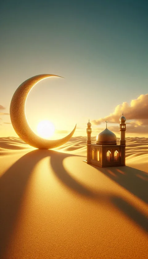 إطار إسلامي مزخرف