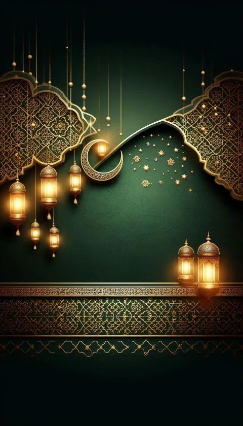 إطار إسلامي هندسي