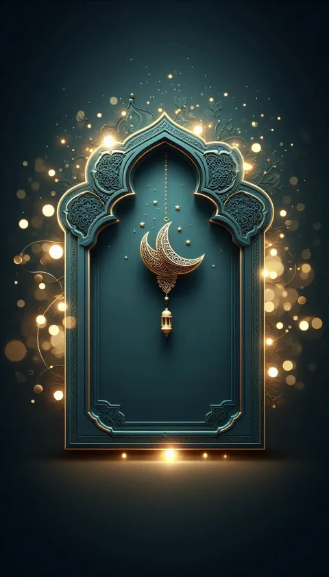 إطار إسلامي عصري أنيق