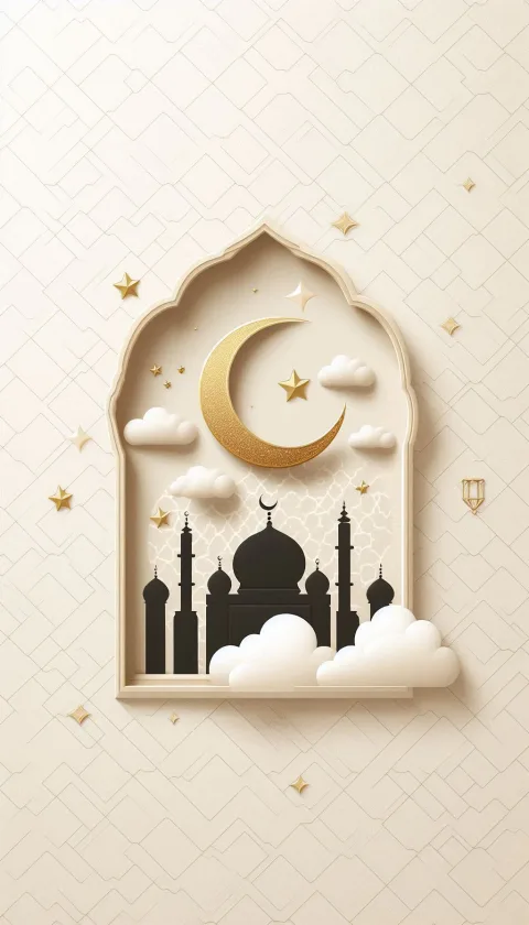 إطار إسلامي هندسي تقليدي