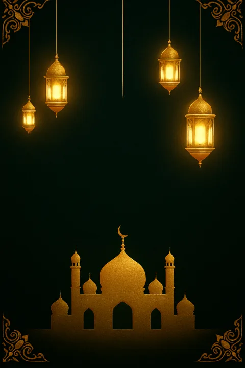 إطار إسلامي عصري أنيق