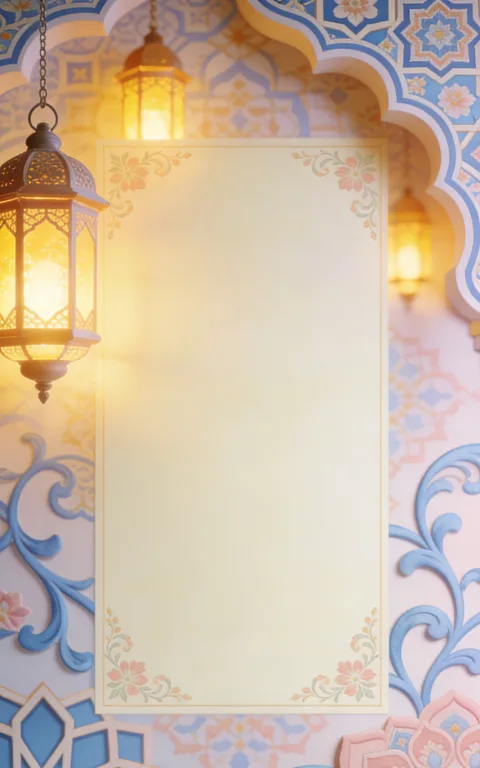 إطار إسلامي كلاسيكي أنيق