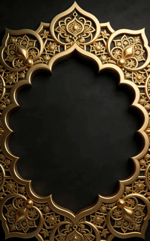 إطار إسلامي أنيق