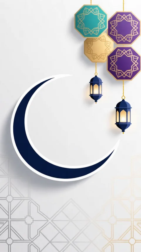 إطار إسلامي مزخرف كلاسيكي