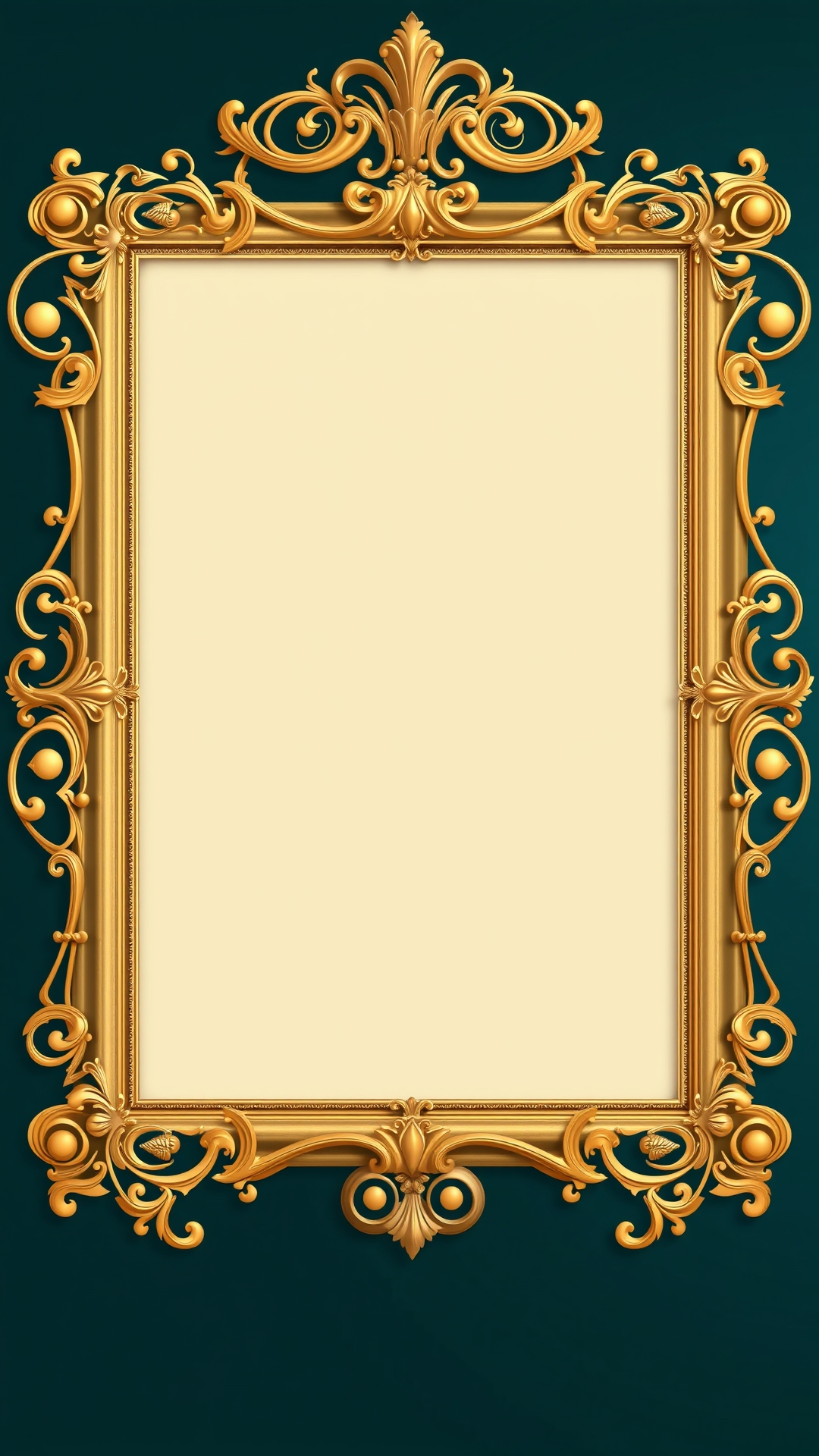 إطار Vintage ornate