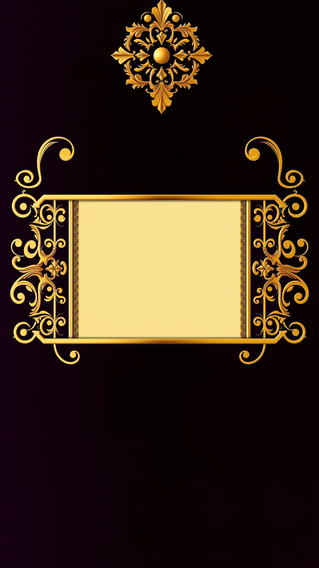 إطار Vintage ornate