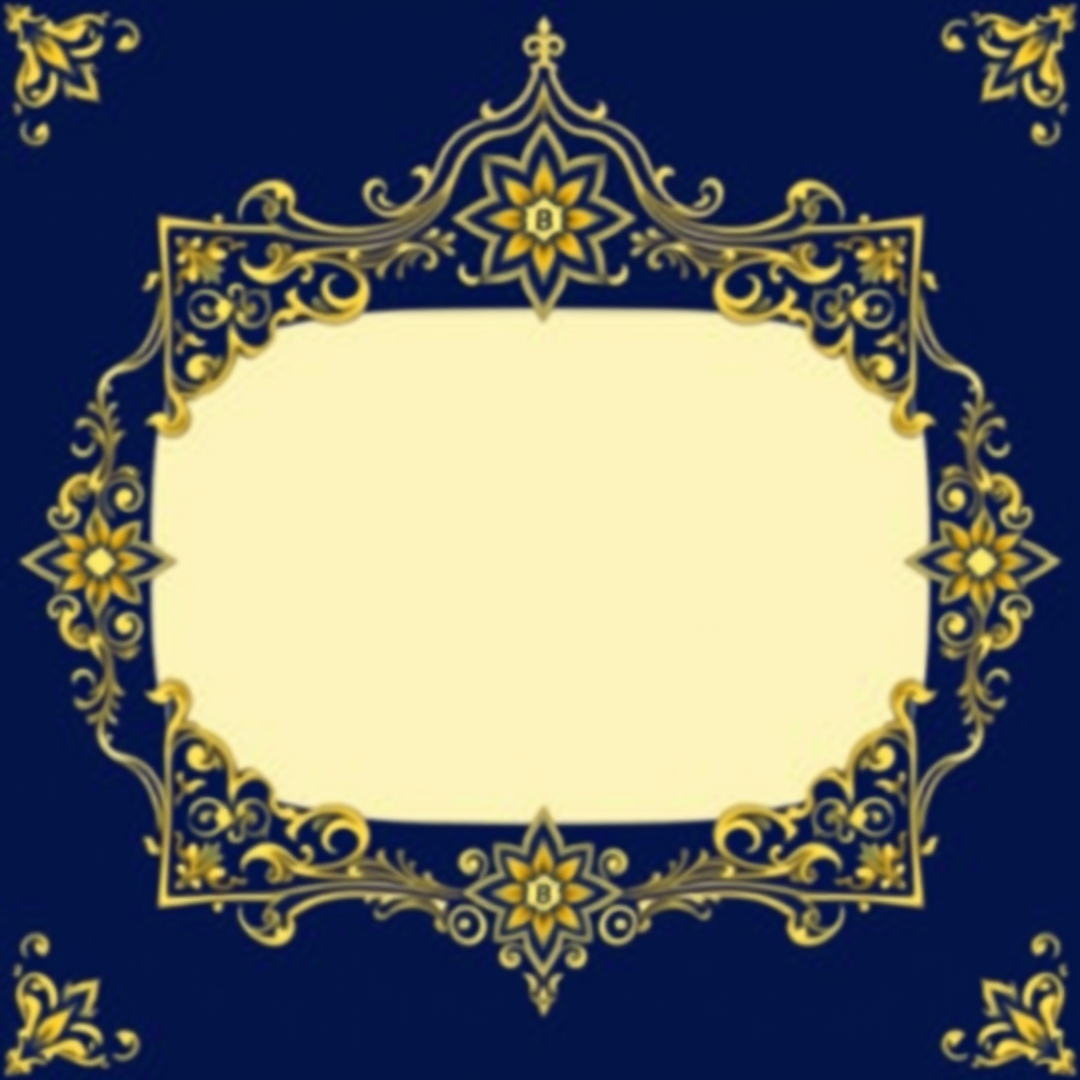 إطار Vintage ornate